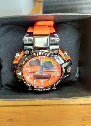 Часы мужские спортивные . мужские наручные часы stryve luminous start. наручные часы.