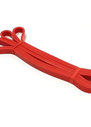 Резиновая петля 2-15 кг (для фитнеса, тренировок, подтягиваний, резина для турника, резинка-эспандер) красный1 фото
