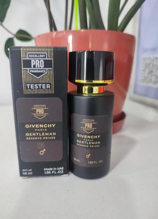 Парфуми gentleman eau de parfum reserve privee tester pro чоловічий 58 мл