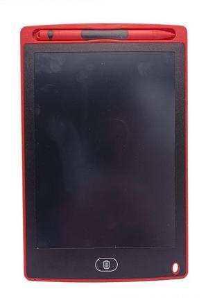 Дитячий ігровий планшет для малювання lcd-екран "unicorn" zb-99 red