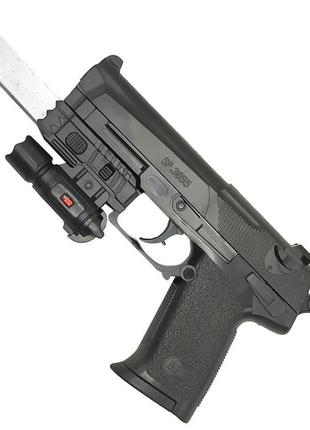 Дитячий іграшковий пістолет sp3855-r, на кульках