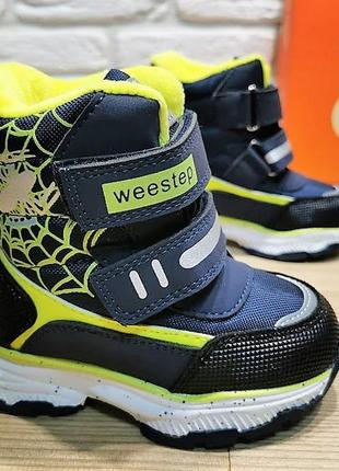 Зимние ботинки weestep 7232db размеры 22-23
