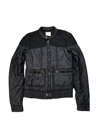 Diesel vintage y2k insulated crop jacket укороченный жакет дизель винтаж