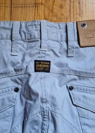 Брендовые фирменные хлопковые джинсы джоггеры,g-star raw,оригинал,размер 34/32.3 фото