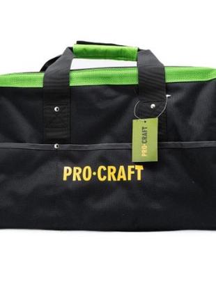 Сумка для інструментів procraft bg400, зелений