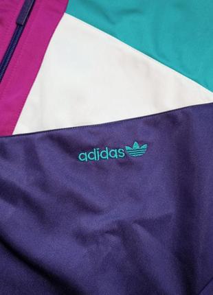 Винтажная олимпийка adidas ретро спортивная кофта4 фото