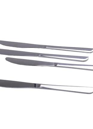 Набор столовых ножей 6 шт нержавеющая сталь гальваническое покрытие5 фото