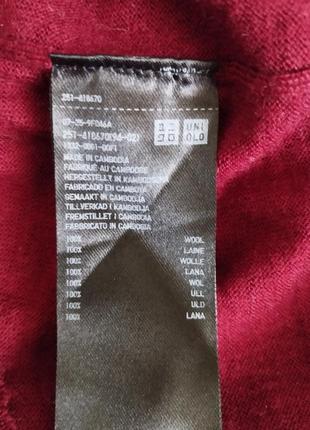 Водолазка uniqlo merino wool гольф шерсть мериноса оригинал4 фото