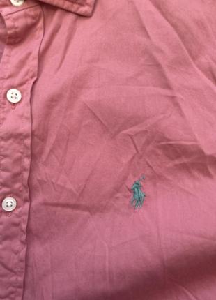 Базовая классическая рубашка рубашка polo ralph lauren prl4 фото