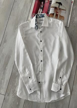 Белая рубашка zara 3