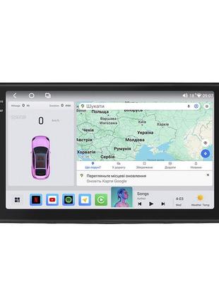 Штатная магнитола lesko для opel antara i 2006-2011 экран 9" 4/64 qled carplay 4g wi-fi gps 360 prime