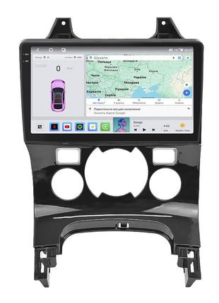 Штатна магнітола 9" lesko для peugeot 5008 i рестайлінг 2013-2016 4/64 qled carplay gps 360 prime 2 шт.