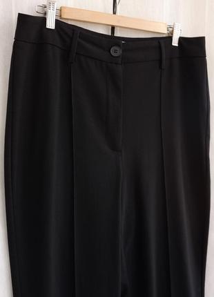 Черные прямые брюки от bershka размер xl-xxl3 фото