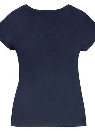 Пижама (футболка и шорты) для женщины esmara 356910-1 l темно-синий3 фото
