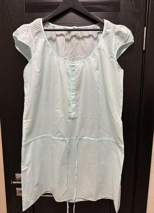 Легкая туника, удлиненная футболка, платье8 фото