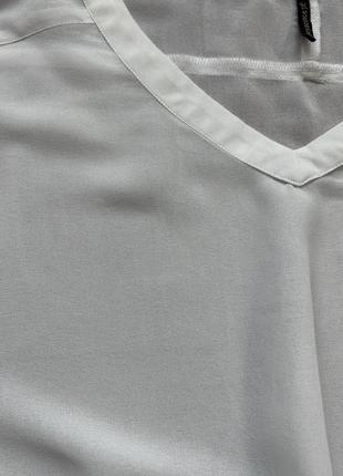 Белая блуза из шифона прозрачная soyaconcept2 фото