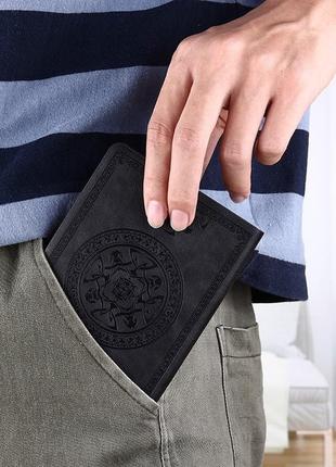 Мини-блокнот в винтажном стиле. коричневый