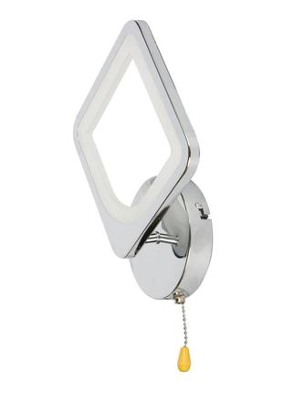 Светильник светодиодный настенный, led бра sunlight хром 5631/1w