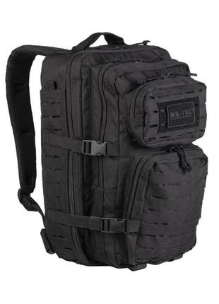 Рюкзак штурмовий mil-tec assault lazercut 36 л чорний