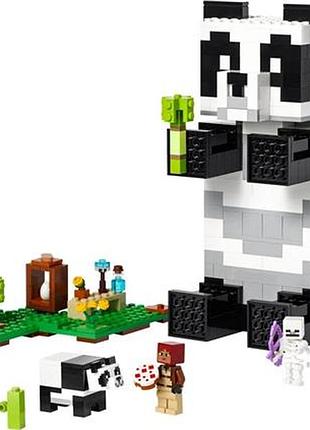 Конструктор lego minecraft житло панди 553 деталі (21245)