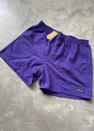 Мужские шорты patagonia фиолетовые