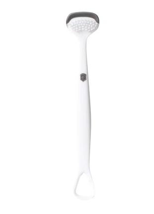 Щітка скребок для язика professional hoci hj004-w. очисник язика. догляд за язиком. скребок для язика f7q