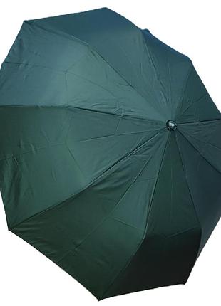 Зонт женский зеленый однотонный toprain 9 спиц 