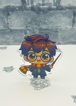 Акрилова колекційна фігурка чібі chibi гаррі поттер (hogwarts) 2 10 см
