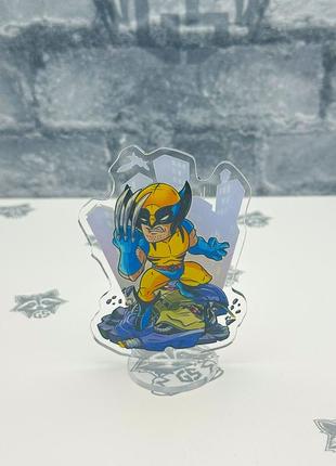 Акрилова колекційна фігурка чібі chibi росомаха 10 cм