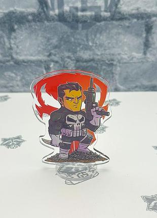 Акрилова колекційна фігурка чібі chibi the punisher 10 cм