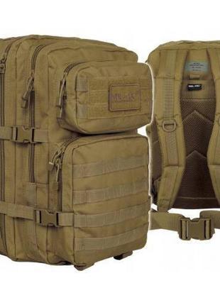 Тактичний рюкзак 36 л mil-tec койот