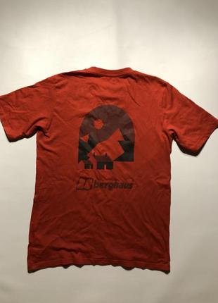 Ідеальна чоловіча футболка на весну/літо для прогулянок «berghaus» / розмір  m-l / торг