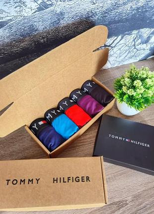 Трусы tommy, комплект трусов томи, боксеры томи - премиум хлопок - 5 цветов на выбор