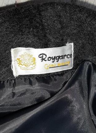 💥1+1=3 шикарний теплий плотний вовняний піджак під пояс roygardo, розмір 48 - 507 фото