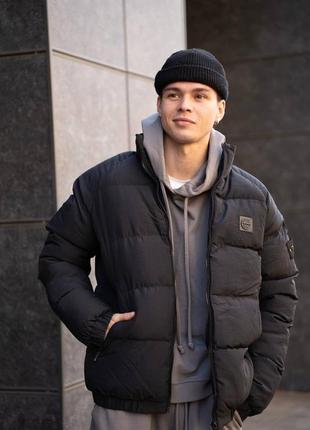 Мужская зимняя куртка stone island