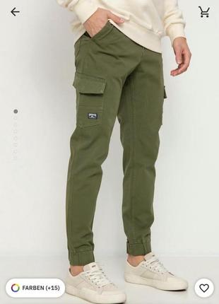 Штани джогери карго quiksilver cuffed cargo (eqynp03257) w334 фото