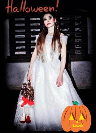 Костюм невесты на хеловин 🎃 . мертвая невеста. труп невесты. весільна сукня на хеллоуин. карнавальный костюм