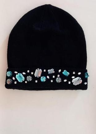 Шапка з камінцями h&m