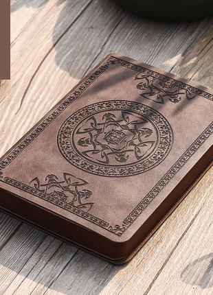 Міні-блокнот у вінтажному стилі. хакі