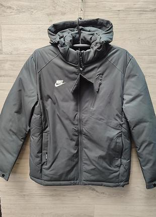 Мужская зимняя куртка nike, размеры 44-46 48 50 52