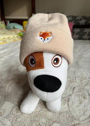 Шапка с лисичкой