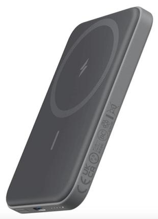 Зовнішній акумулятор (магнітний) anker 621 magnetic 5000 mah (a1610012) чорний