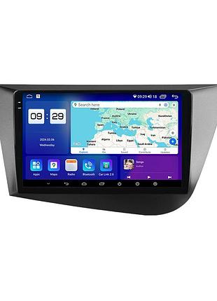 Штатна магнітола серії mekede m700s 2k під seat leon 2 2005-2012 9 дюймів