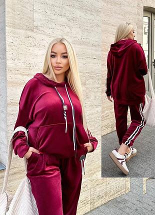 🔥🔥 мегакрутий велюровий костюм 👑