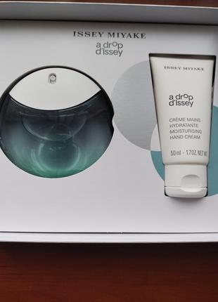 Парфумована вода і крем issey miyake a drop d'issey fraiche