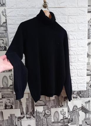 Шерстяной гольф, водолазка, свитер с горловиной 100% шерсть woolovers