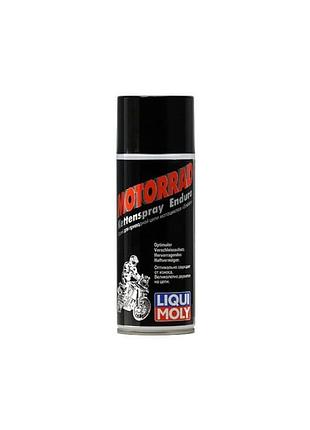 Смазка автомобильная liqui moly motorbike kettenspray weiss 0,4л (1591)
