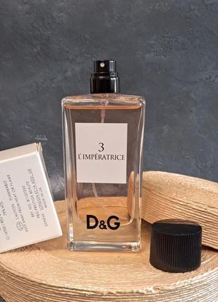 L'imperatrice d&g 100 мл тестер оригинала