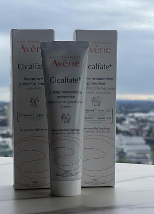 Защитный крем регенерирующий и восстанавливающий крем avene cicalfate+ repairing protective cream
