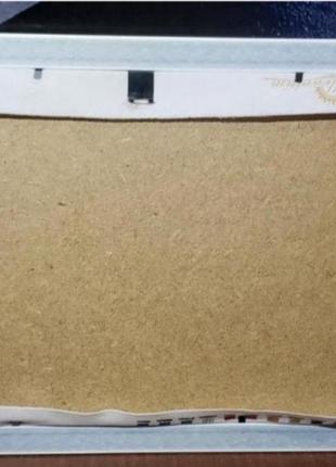 Мультяшная картина вышитая бисером,губка бобов, в рамке со стеклом